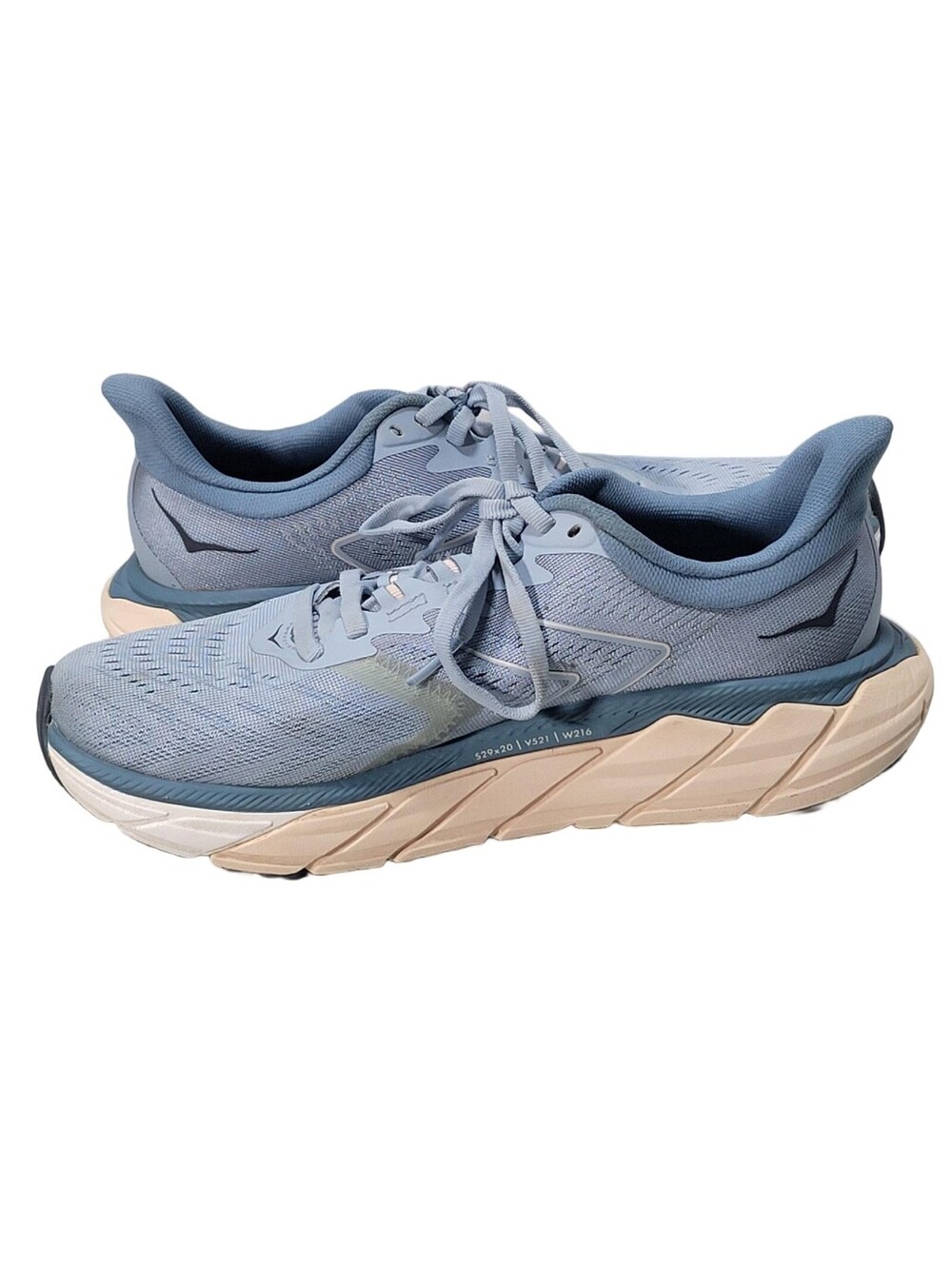 Hoka Arahi 5 Size 8 B Womens Blue Fog Provincial Blue Running Shoes 1115012 BFPB - Picture 6 of 16